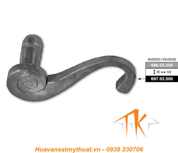 Tay nắm cửa sắt TNC-024