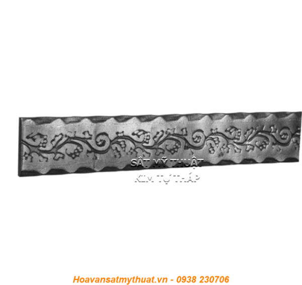 Phụ kiện sắt Pla Lập Là cán dập hoa văn TCH-005