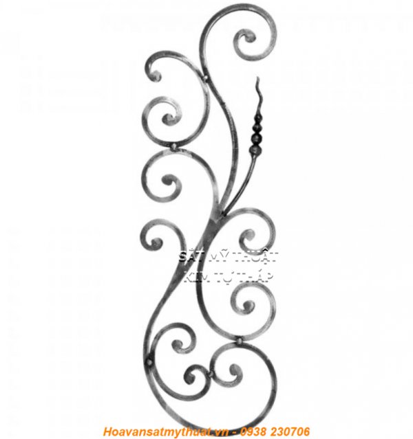 HOA VĂN SẮT CẦU THANG C-SMT-007
