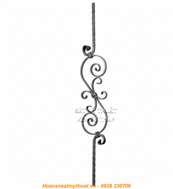 CỤM HOA VĂN BÔNG SẮT C-LC-024