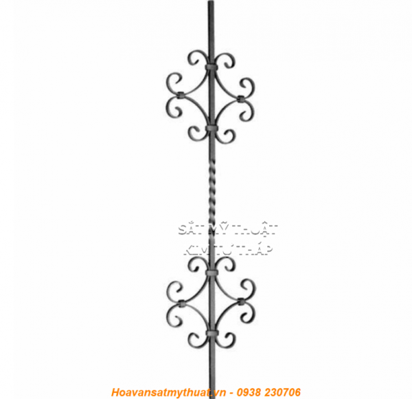 CỤM HOA VĂN CỔNG SẮT C-LC-036