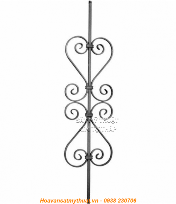 PHỤ KIỆN SẮT UỐN HOA VĂN C-LC-038