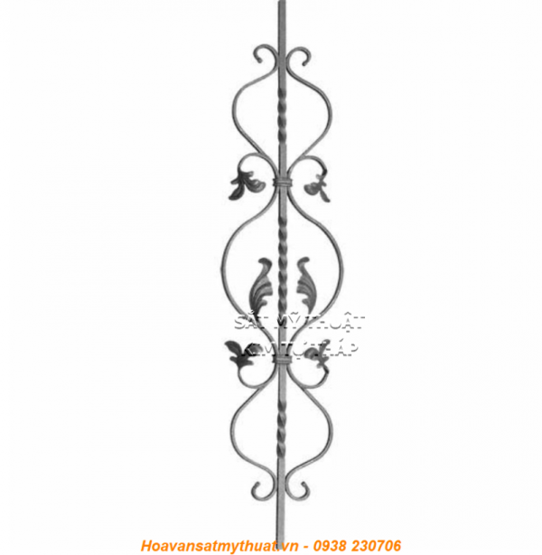 CỤM BÔNG SẮT CẦU THANG LAN CAN BAN CÔNG C-LC-021
