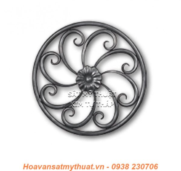 Cụm phụ kiện song cầu thang lan can sắt uốn C-SMT-005