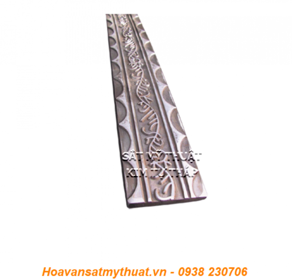 Phụ kiện sắt Pla Lập Là cán dập hoa văn TCH-003